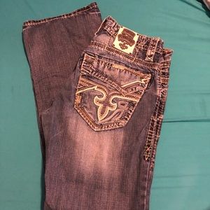 Men’s Like New Rock Revival Jeans